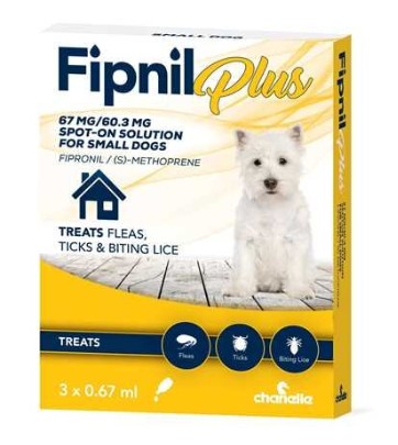 Fipnil Plus Spot On Solution for Small Dogs