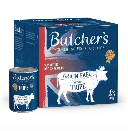 Butchers Grain Free with Tripe 18 Pack