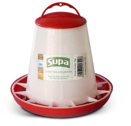 Supa 1kg Plastic Feeder