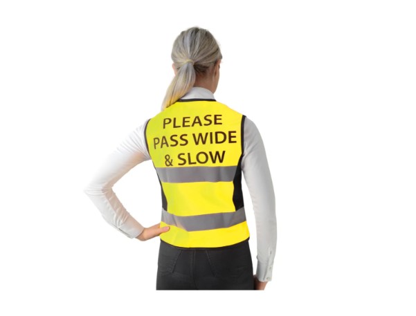 Hy Equestrian Hi Viz Waistcoat Yellow