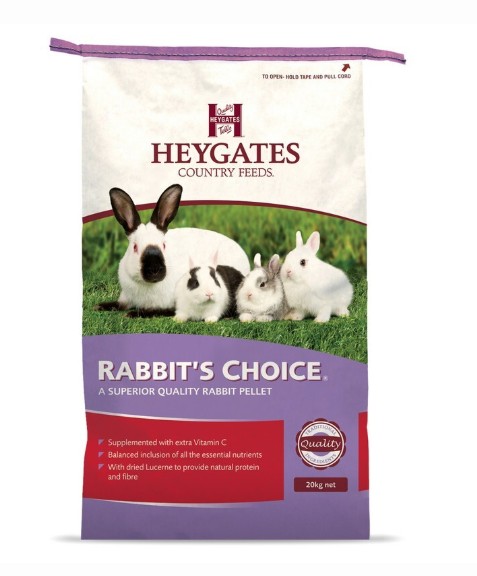 Heygates Rabbits Choice Pellets 20Kg