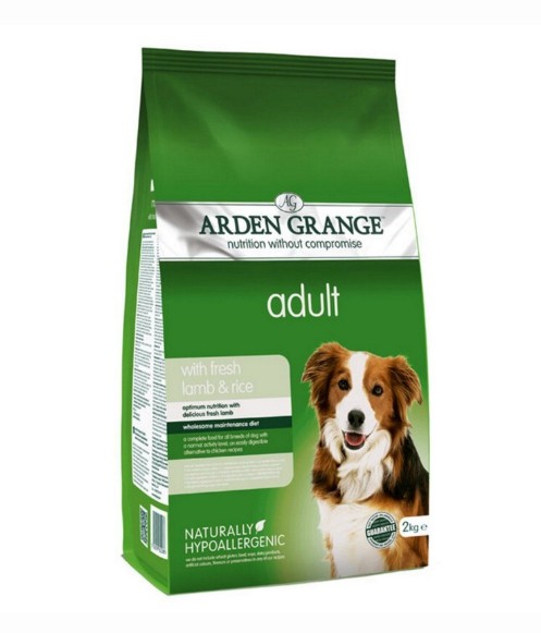 Arden Grange Lamb & Rice Adult Dry Dog Food 2kg