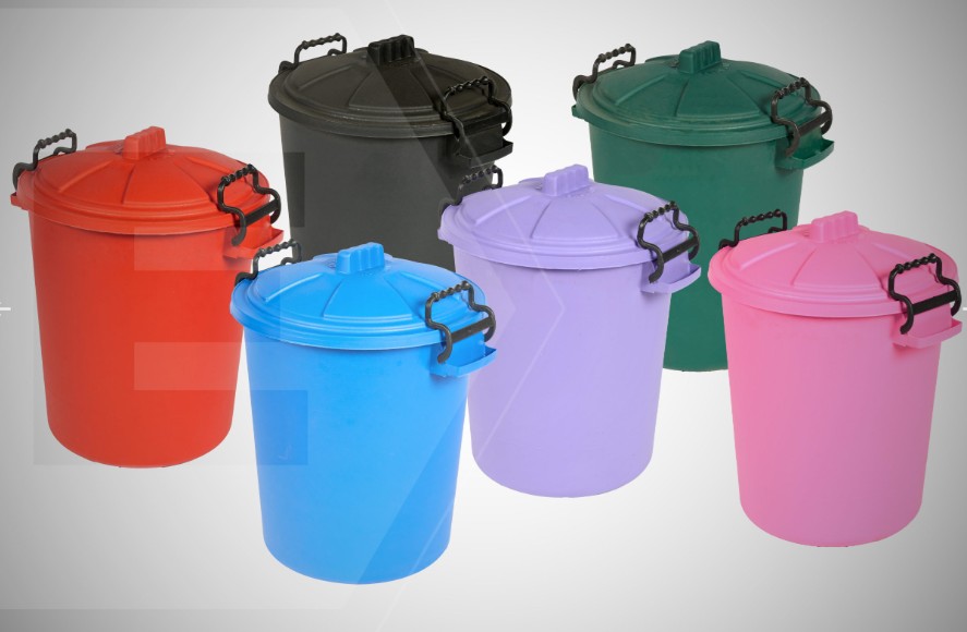 50 Litre Heavy Duty Dustbin & Lid