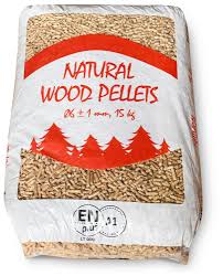 Natural Wood Pellets 15kg