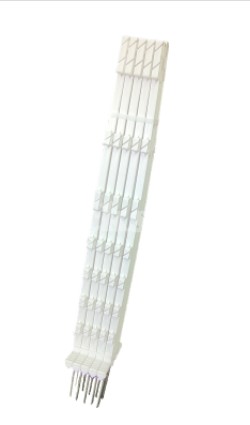 3 Ft 6ins White Electric Fence Posts x10
