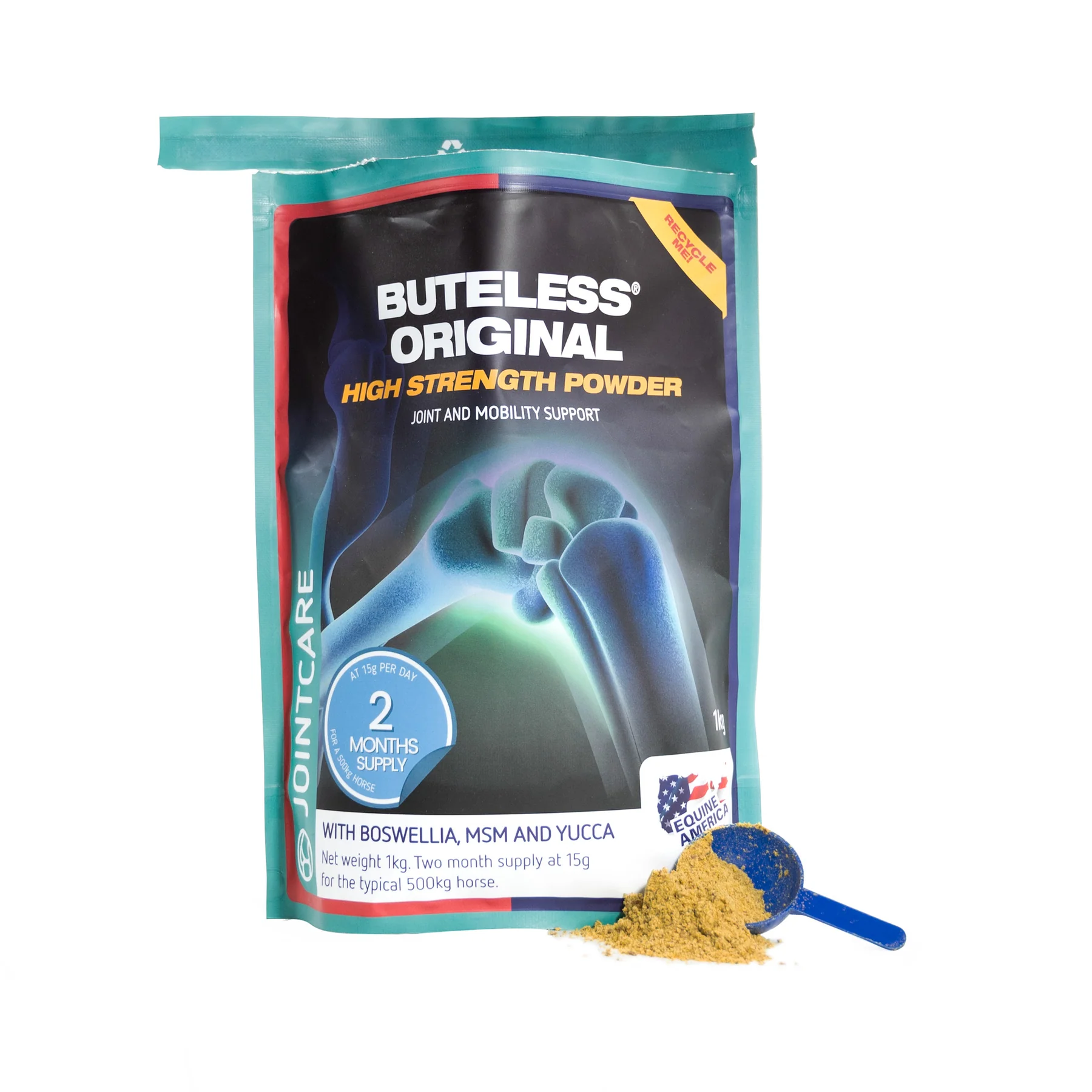 Equine America Buteless Original Strength Powder 1kg