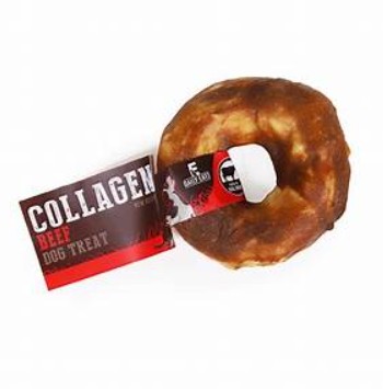 Rosewood Collagen Donut 3.5" Beef
