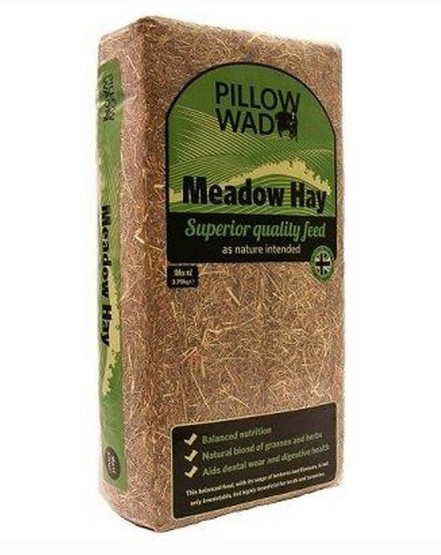 Pillow Wad Maxi Meadow Hay for Small Pets 3.75kg