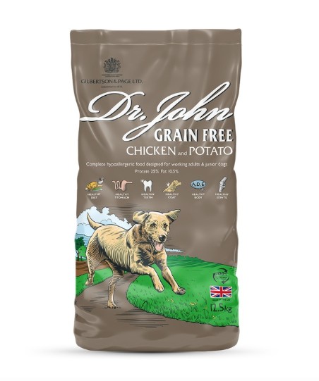 Dr John Grain Free Chicken & Potato 12.5kg