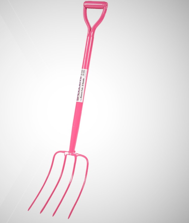 Saddlers Manure Fork D Handle