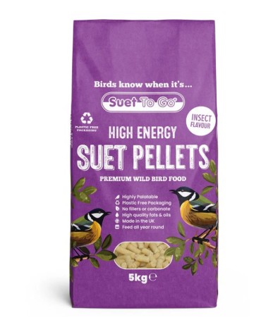 Suet To Go High Energy Pellets Insect Flavour 5kg