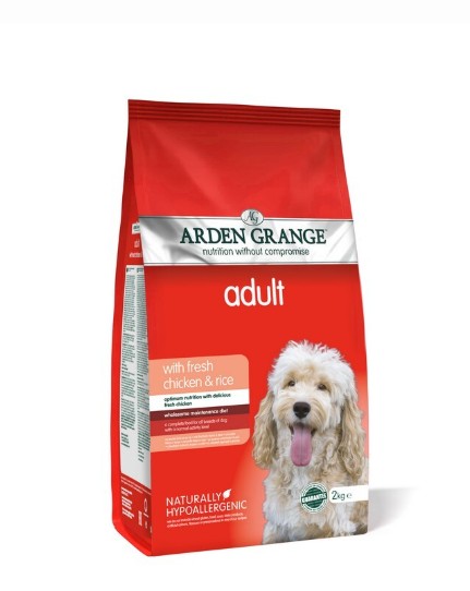 Arden Grange Adult Chicken & Rice Dry Dog Food 2kg