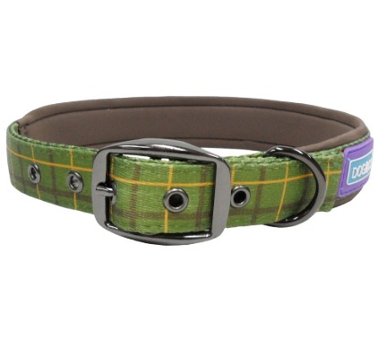 Hem and Boo Padded Check Collar