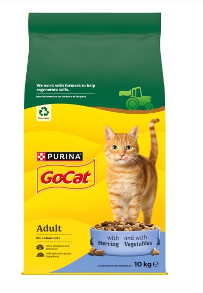 Go-Cat Tuna Herring & Vegetable 10kg