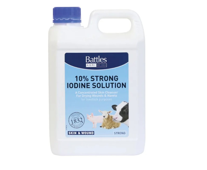 Battles 10% Iodine Solution 5L