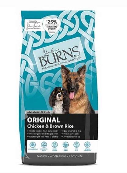 Burns Original Chicken and Brown Rice 12kg